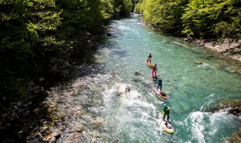 Montenegro: they paddled down the mighty Tara River